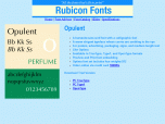 Opulent Font OpenType Screenshot