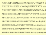 Essex Font PS Mac Screenshot