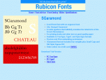 SGaramond Font Type1 Screenshot