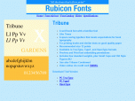 Tribune Font Type1 Screenshot