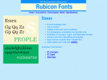 Essex Font Type1 Screenshot