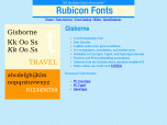 Gisborne Font Type1 Screenshot