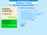 Frobisher Condensed Font TT Screenshot