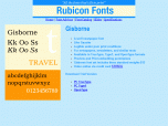 Gisborne Font TT Screenshot