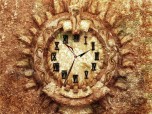 7art Antic Clock screensaver Screenshot