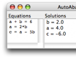 AutoAbacus Screenshot