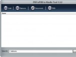 PDF/ePUB to Kindle Tool Screenshot