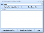 List Of All English Words Database Software