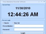 Time Attendance Recorder Software