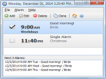 Free Alarm Clock Screenshot