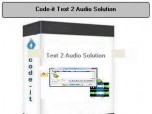 Code-it Text 2 Audio Solutions Screenshot