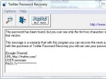 Twitter Password Recovery