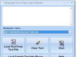 Manipulate Text In Many Ways Software Screenshot
