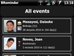 Birthday Reminder for Windows Mobile Screenshot