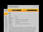 CSS Explorer Screenshot