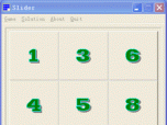 Slider Game (3x3 digit) Screenshot