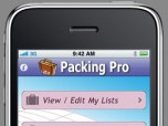 Packing Pro for iPhone Screenshot
