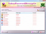 Yahoo Password Decryptor Screenshot