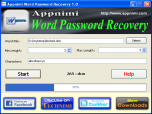 Appnimi Word Password Recovery Screenshot