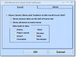 Old Menus For Excel 2010 Software Screenshot