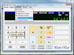 Calc7List Screenshot