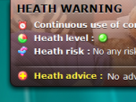 Health Alarm Clock Screenshot