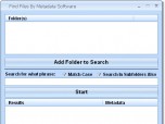 Find Files By Metadata Software Screenshot