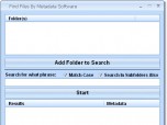 Find Files By Metadata Software Screenshot