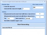 Random English Word Generator Software Screenshot