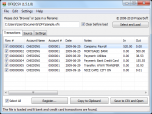 OFX2CSV Screenshot