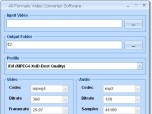 All Formats Video Converter Software Screenshot