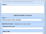 Find and Replace In Filenames and Folder Names Sof Screenshot