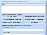 Find and Replace In Multiple XML Files Software Screenshot