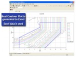 Contour Plot for Excel Screenshot