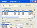 MIDI MP3 Converter Screenshot