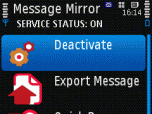 Message Mirror Screenshot