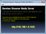 Banshee Streamer Media Server Screenshot