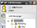AM LAN Messenger Screenshot