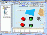 HMI-SCADA Graphics Visualization Screenshot