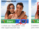 Zapgrab, screen capture for Windows 7 Screenshot