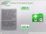 Sentinel Online Backup Screenshot