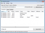 CSV2OFX Screenshot