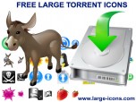 Free Large Torrent Icons Screenshot