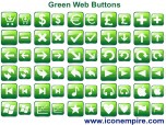 Green Web Buttons Screenshot