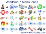 Windows 7 Menu Icons Screenshot