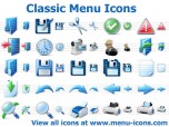 Classic Menu Icons Screenshot