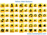 Yellow Web Buttons Screenshot