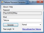Tektune Password Generator Screenshot