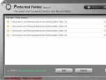 Protected Folder Screenshot