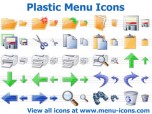 Plastic Menu Icons Screenshot